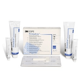 Permadyne Heavy Body (Tray) Polyether Impression Material, Double Pack: 2 x 12 mL Base Tubes, 2 x 15 mL Catalyst Tubes, Mixing Pad, #0003016