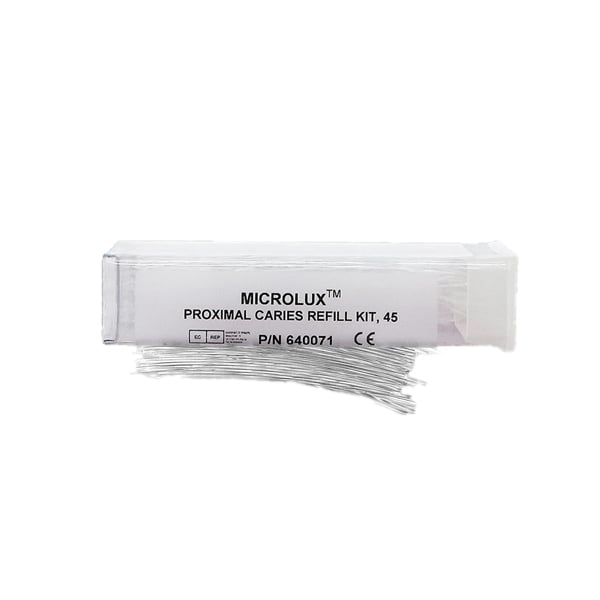 Microlux Caries Fiber Refills, Pack of 45 Disposable Fibers, 01KYV9DPS906Y3HARA38YXJSTQ