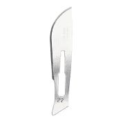 Bard-Parker #22 Sterile Stainless Steel Scalpel Blades, Box of 50 Individually Packaged, BD