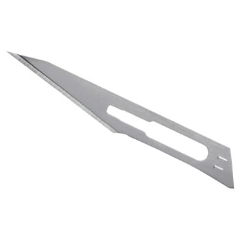 Bard-Parker #11 Sterile Carbon Steel Surgical Blades with BD Rib-Back Design, Box of 50