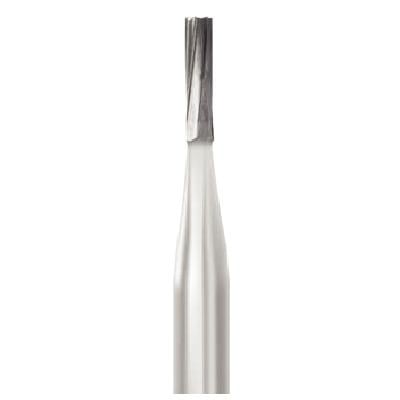 Beavers/Jet FG #56 Straight Fissure Plain Carbide Bur, Clinic Pack of 100