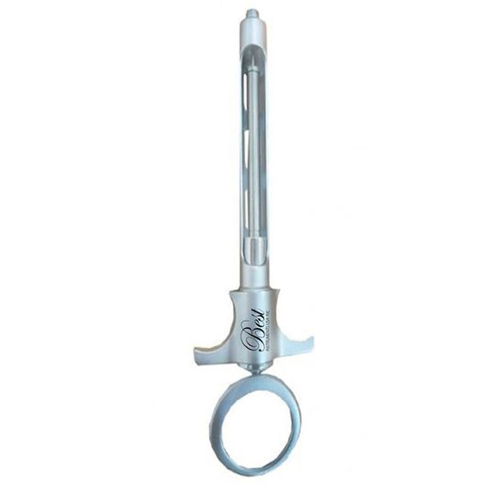 Best Instruments Stainless Steel Aspirating Syringe, 1.8cc, 1/Pk
