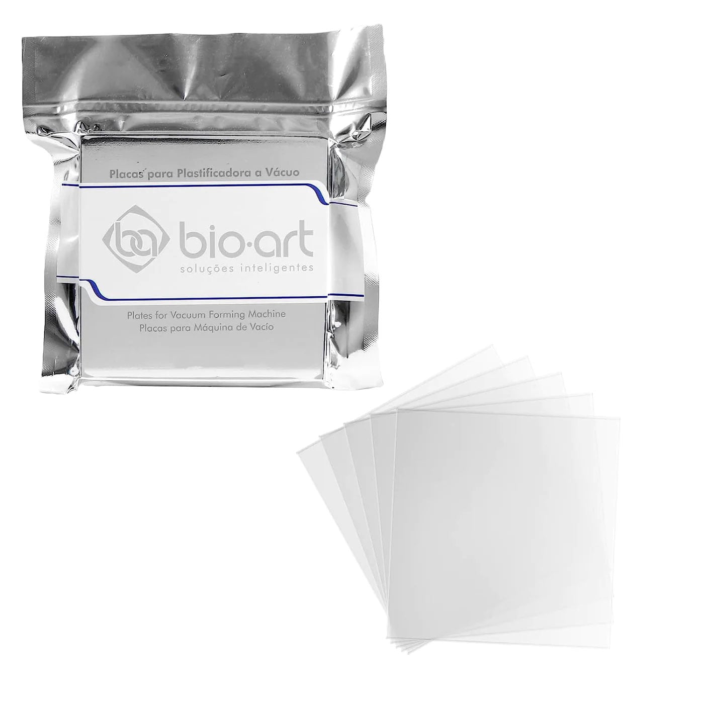 Bio-Art BioAlign 0.75mm, 125 x 125mm, COP Thermoforming Sheet, Translucent, 5/Pack