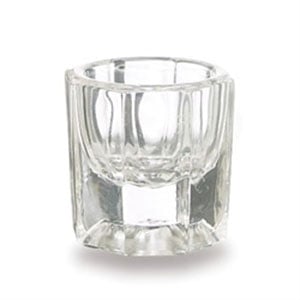 Cargus Clear Glass Dappen Dish, Single