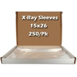 MARK3 X-Ray Sleeves, 15" x 26", Clear, Box of 250