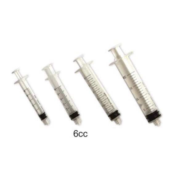 MARK3 Luer Lock Endo Irrigation Syringe, 6cc, Non-Sterile, 50/Pk