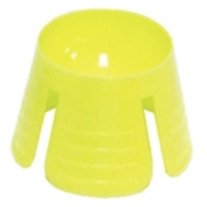 MARK3 Disposable Plastic Dappen Dishes, Yellow, Box of 250