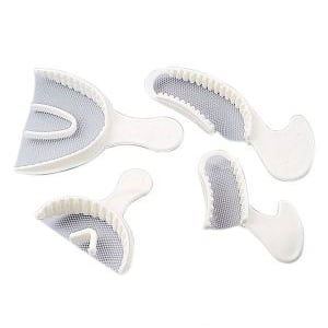 MARK3 Posterior Bite Registration Tray, Disposable, Rigid Plastic Frame, 50/Box