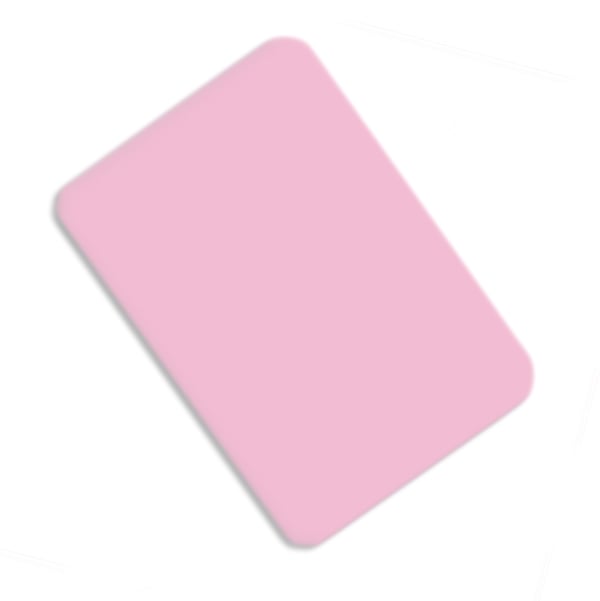 MARK3 8-1/2" x 12-1/4" Paper Tray Cover, Ritter "B", Pink, 1000/Box