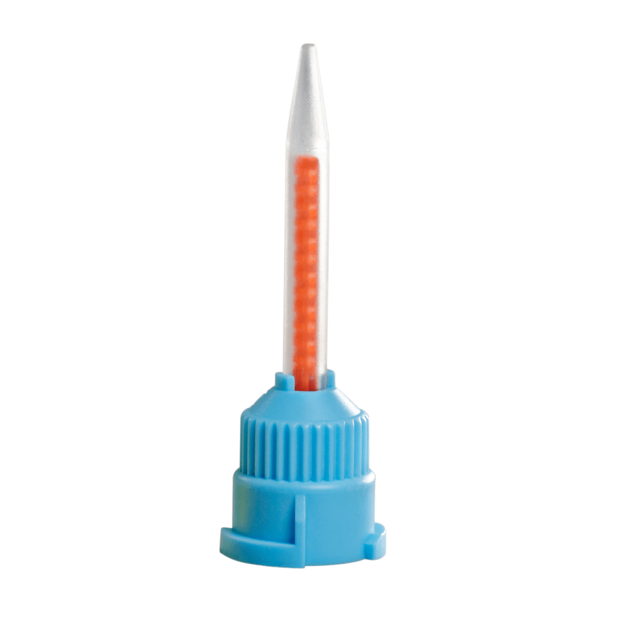 MARK3 Short T-Style HP Mixing Tips for C&B, Blue/Orange, 10:1/4:1, 25/Pk