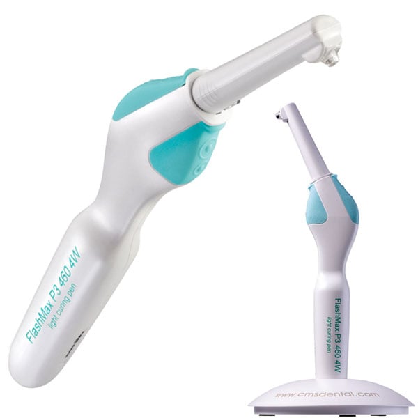 FlashMax P3 Curing Light, 4,000mW/cm2, Cordless, Pen-Grip, Dual Control Buttons