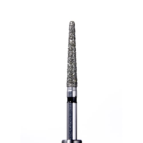 Alpen Multi-Use Diamonds FG #850 Round End Taper, 1.6mm, Super Coarse Green, 5/Pkg