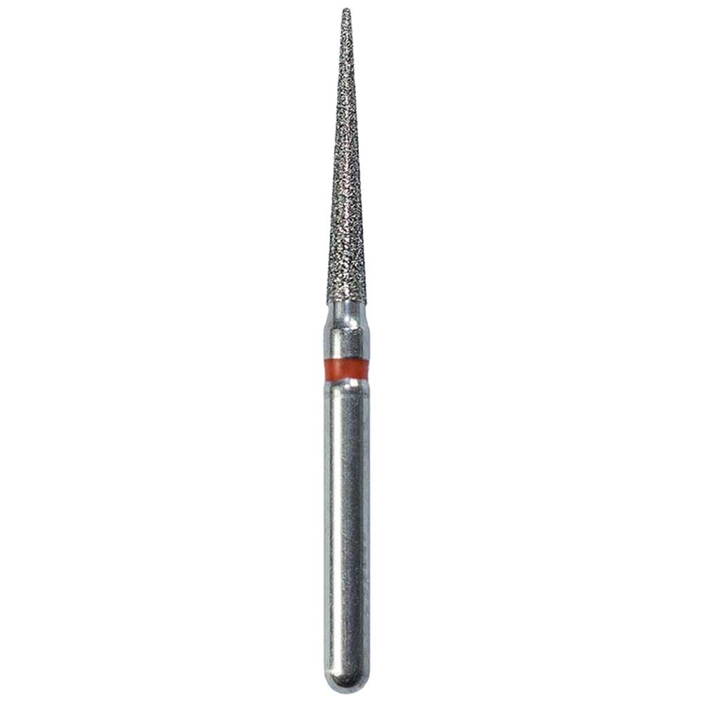 Defend FG #859L.016 Fine Long Needle Shaped Diamond Bur, 5/Pk