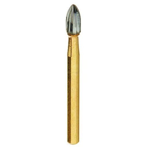 DentalRee FG #7406 Egg Shaped 12 Blade Trimming & Finishing Bur, 5/Pk