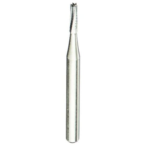 DentalRee FG #557 Straight Fissure Crosscut Carbide Bur, 100/Pk