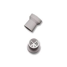 Denticator Prophy Cups 4 Web Knob Snap On, Green