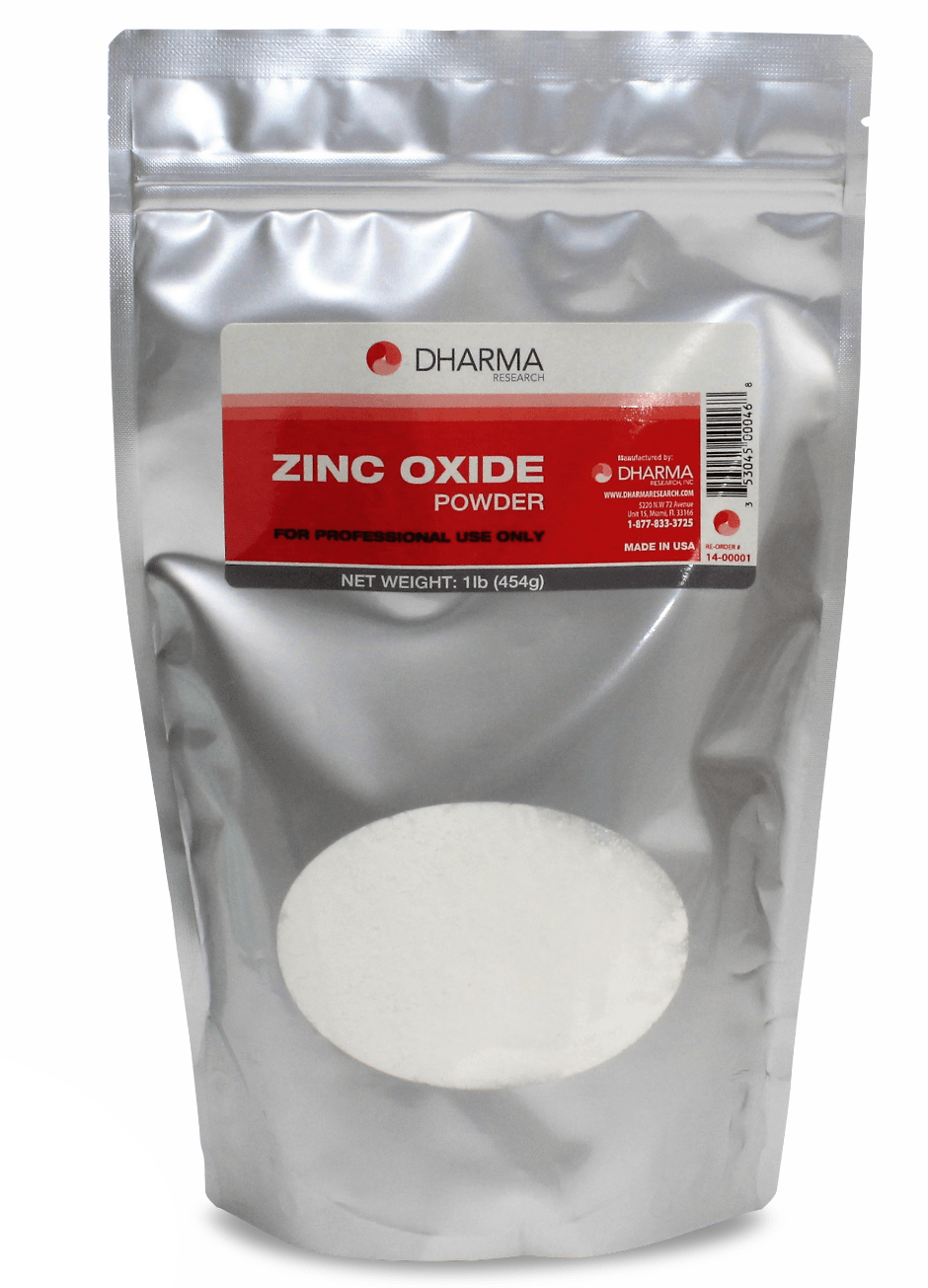 Dharma Research Zinc Oxide Powder, 1 lb (454 g)