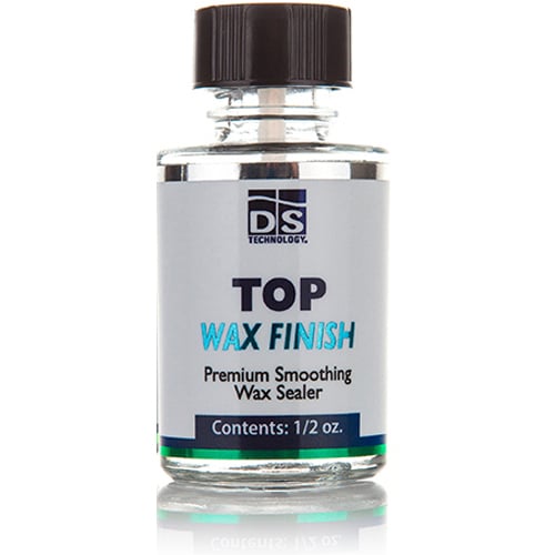 DS Technology Top Wax Finish, 15 ml Bottle with Brush, Premium Smoothing Wax Sealer