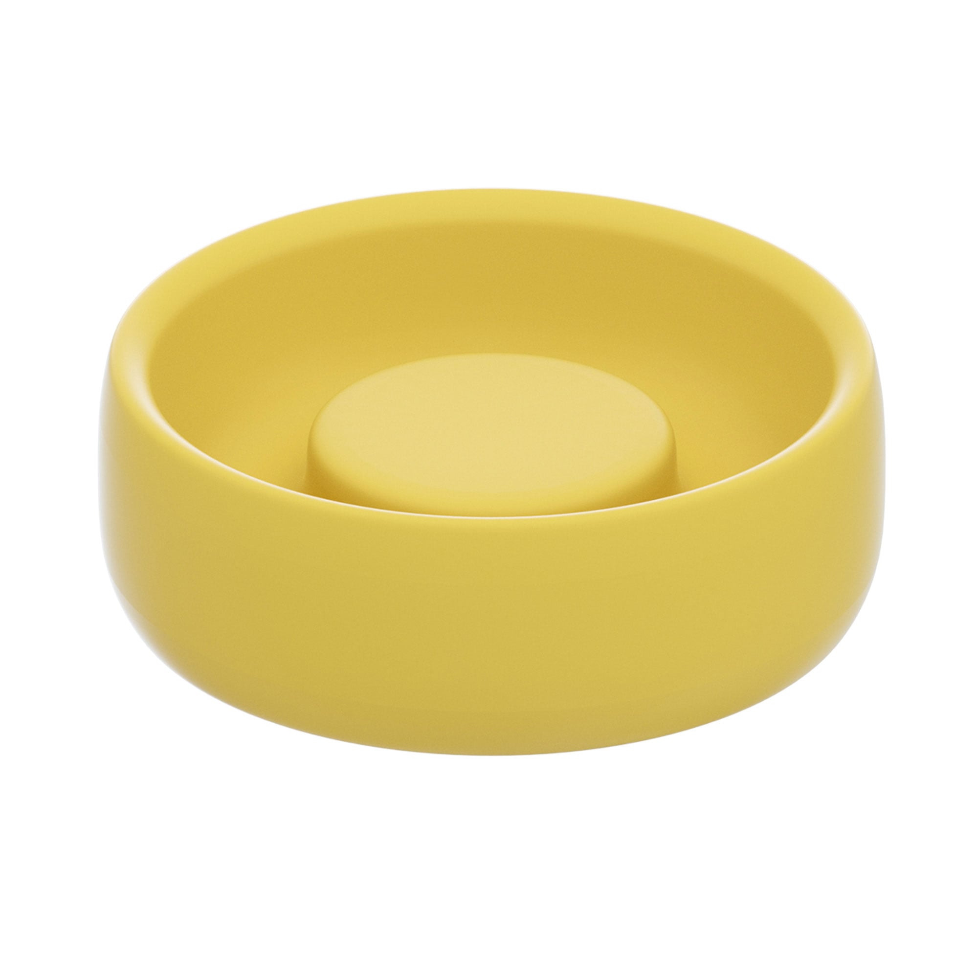 DSI Soft Retention Insert Cap with Pin Loc-In, Yellow Extra Soft, 1/Pk