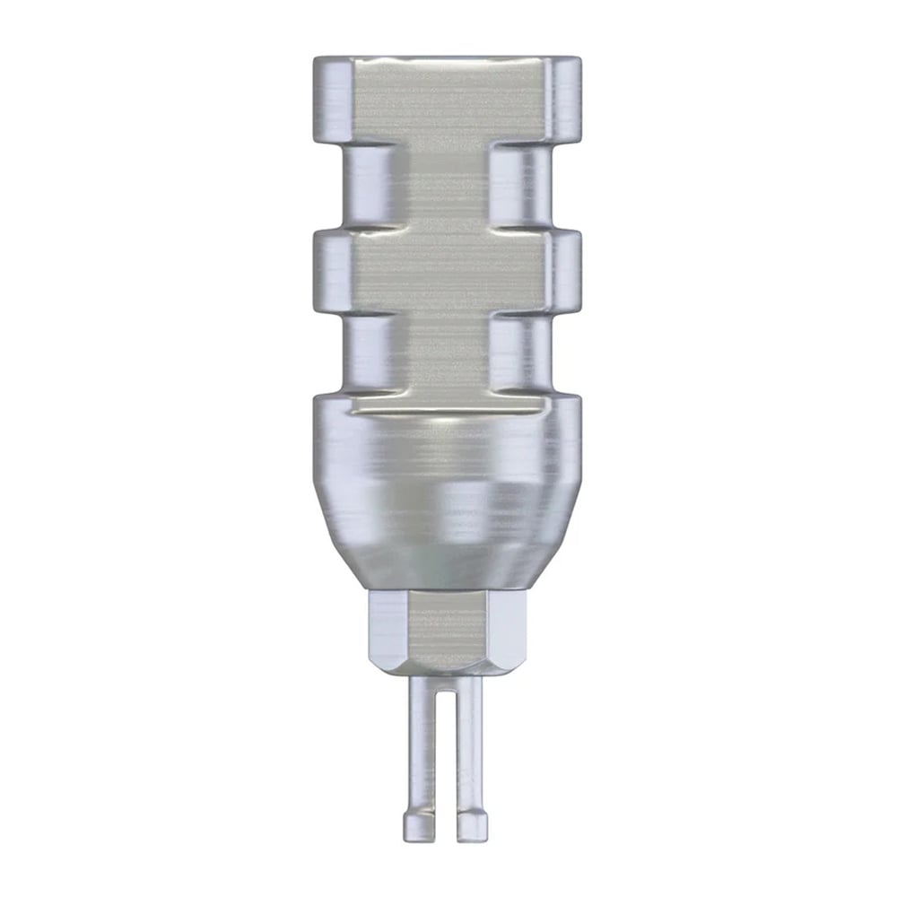 DSI Stainless Steel Closed Tray Click Transfer, Regular, Length 9mm, 1/Pk, 2.42mm Internal Hex Connection