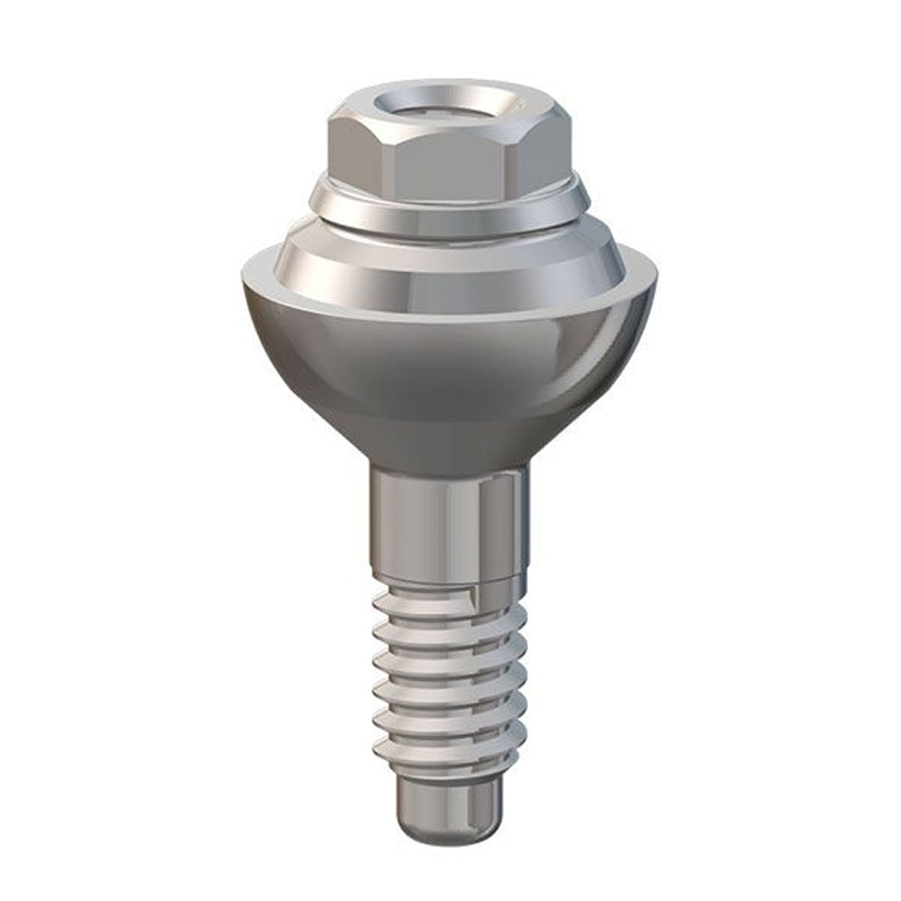 DSI Straight Multi-Unit Abutment, MIS SP Compatible, Ø4.8mm x 1mm Gingival Height, 1/Pk