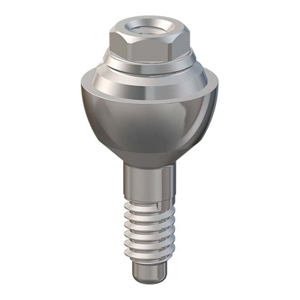 DSI Straight Multi-Unit Abutment, MIS SP Compatible, Ø4.8mm x 2mm Gingival Height, 1/Pk
