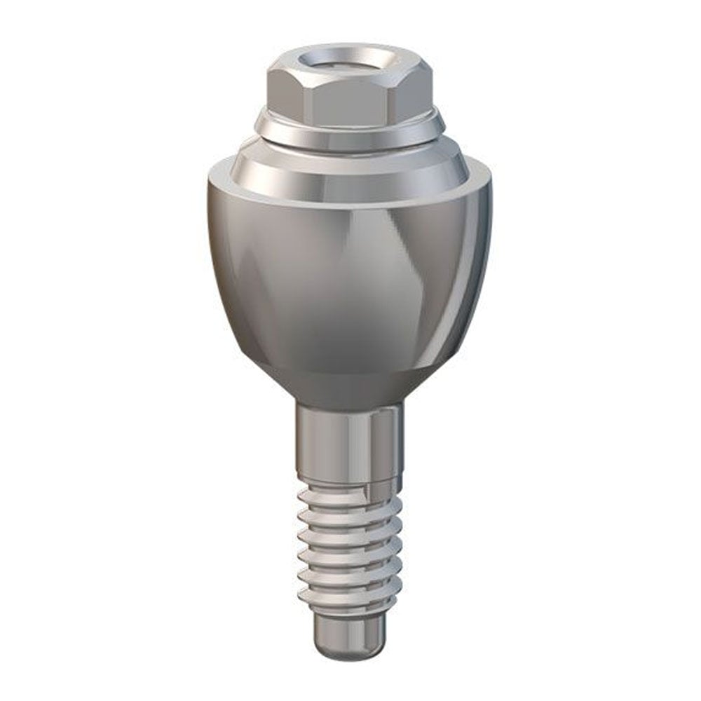 DSI Straight Multi-Unit Abutment, MIS SP Compatible, Ø4.8mm x 3mm Gingival Height, 1/Pk