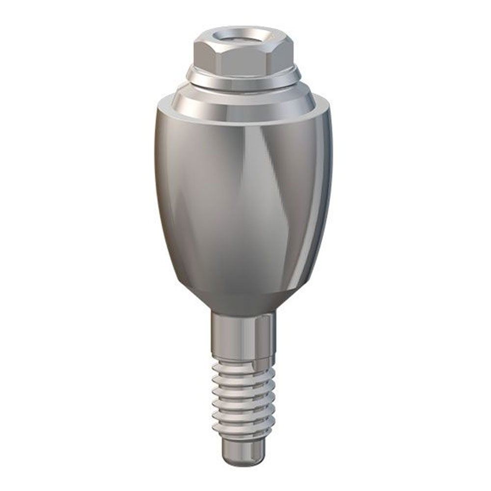 DSI Straight Multi-Unit Abutment, MIS SP Compatible, Ø4.8mm x 5mm Gingival Height, 1/Pk