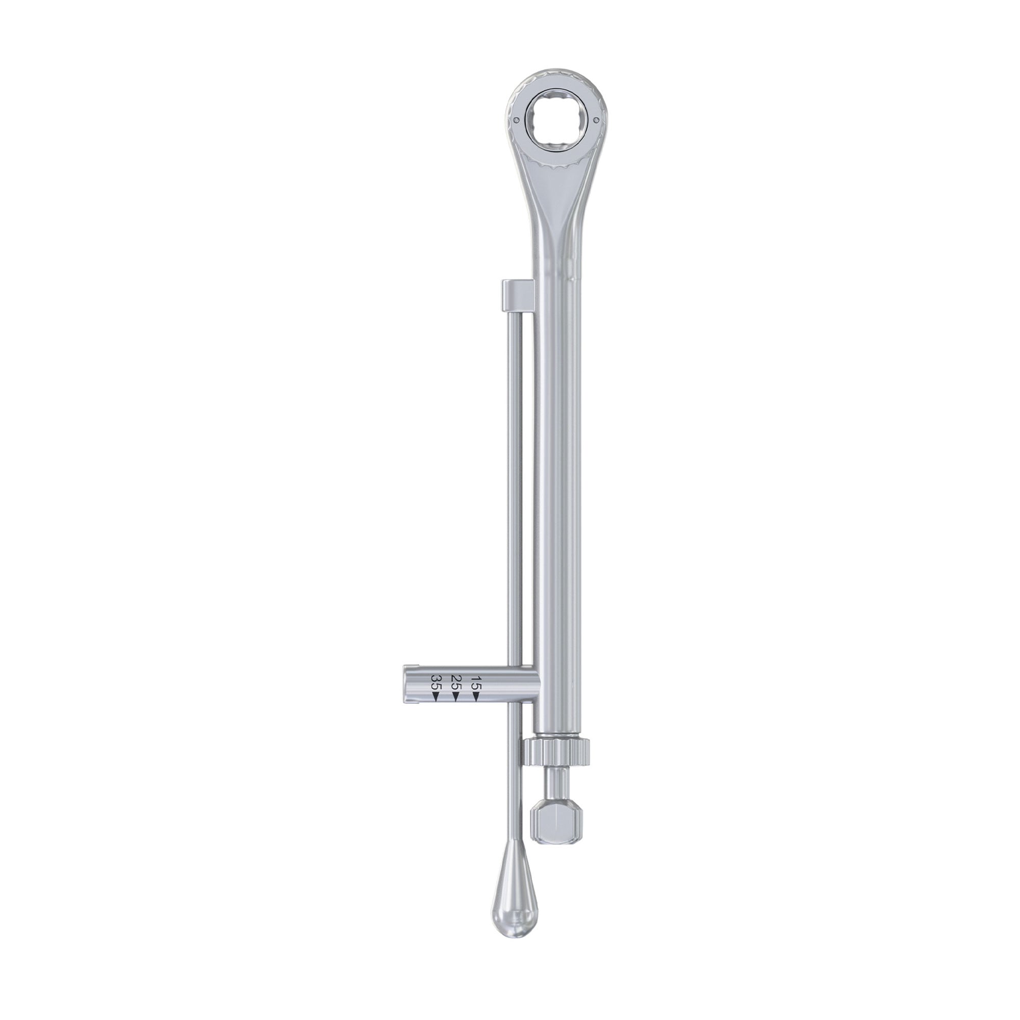 DSI Orthopedic Torque Wrench Ratchet, 15-35 Ncm, 4.0mm Square Interface, 1/Pk