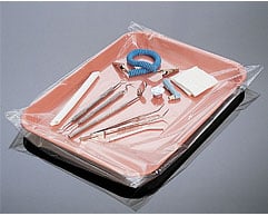 Brixton Disposable Plastic Tray Cover, 12" x 16" Flap-Lock Opening, 1000/Box