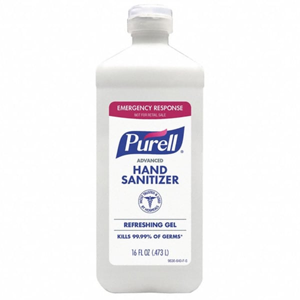 Purell Advanced 70% Alcohol Instant Gel Hand Sanitizer, 16 oz Bottle