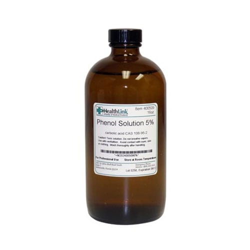 Healthlink Phenol Reagent 5%, 16 oz Bottle