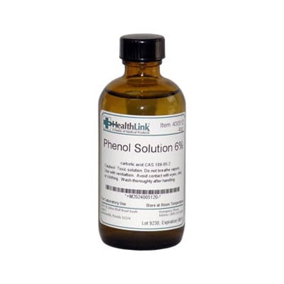 Healthlink Phenol Reagent 6%, 4 oz Bottle