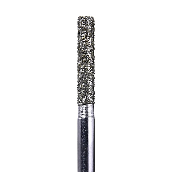 House Brand FG 837.016C Cylinder Flat End, Coarse Grit Diamond Burs, 10/Pk