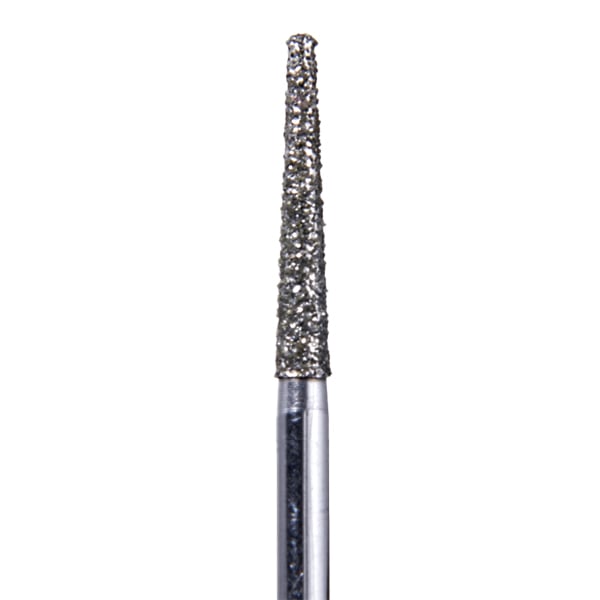House Brand FG 848.016SC Flat End Taper Diamond Bur, Super Coarse Grit, 10/Pk