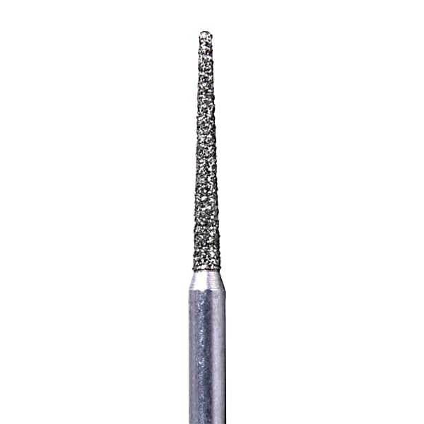 House Brand FG 850.012M Round End Taper, Medium Grit Diamond Burs, 10/Pk