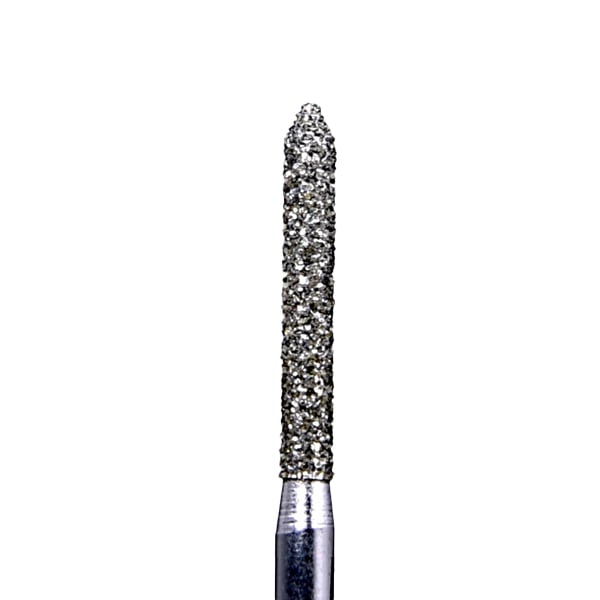 House Brand FG 879.014C Cylinder Beveled End, Coarse Grit Diamond Burs, 10/Pk