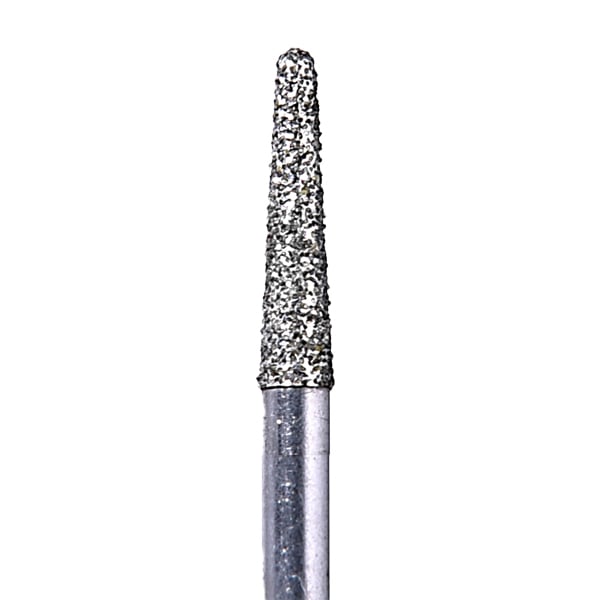 House Brand FG 856.021C Round End Taper, Coarse Grit Diamond Burs, 10/Pk