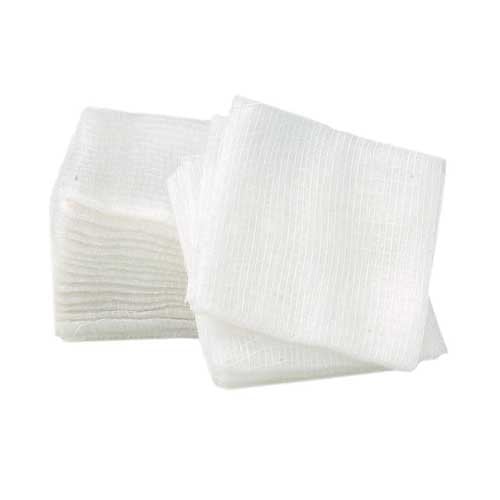 House Brand 2" x 2" 4-Ply Non-Woven Gauze Sponge, Non-Sterile, 5000/Case