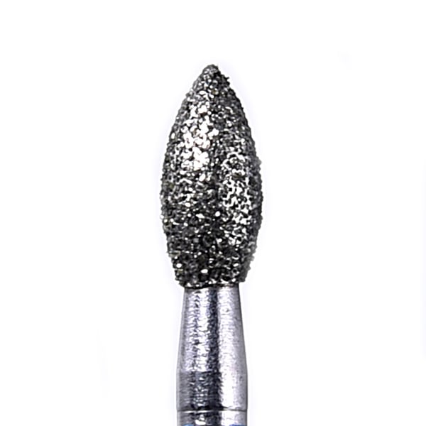 House Brand FG 368.023M Football Shaped Medium Grit Diamond Burs, 10/Pk