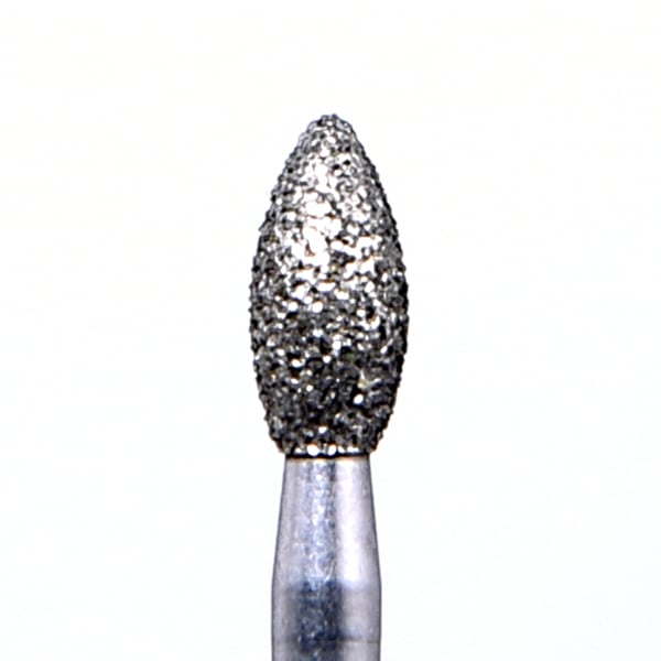 House Brand FG 368.023C Football Shaped Coarse Grit Diamond Burs, 10/Pk