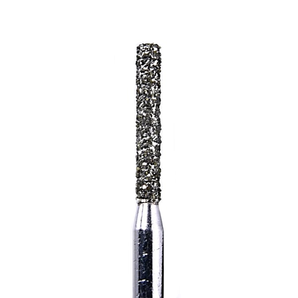 House Brand FG 837.012C Cylinder Flat End, Coarse Grit Diamond Burs, 10/Pk