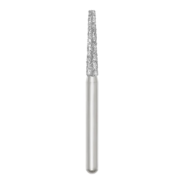 House Brand FG 847.016 Coarse Flat-End Taper Diamond Bur, Pack of 20