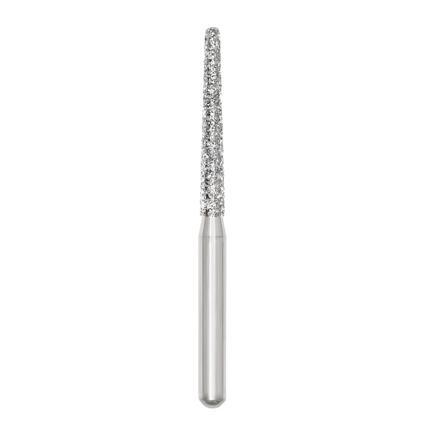 House Brand FG 850.016 Coarse Round End Taper Diamond Bur, Pack of 20