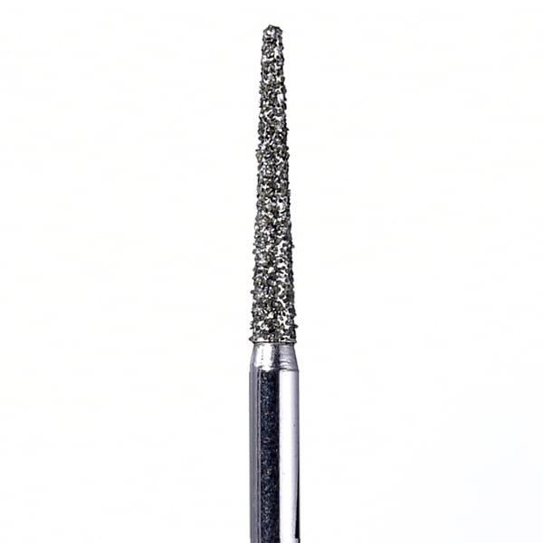 House Brand FG 850.014SC Round End Taper Diamond Bur, Super Coarse Grit, 10/Pk