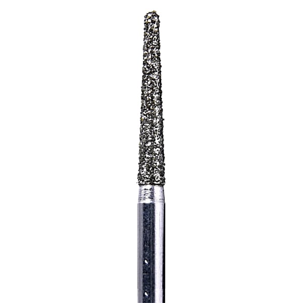 House Brand FG #850.016 Coarse Grit Round End Taper Diamond Burs, 10/Pk