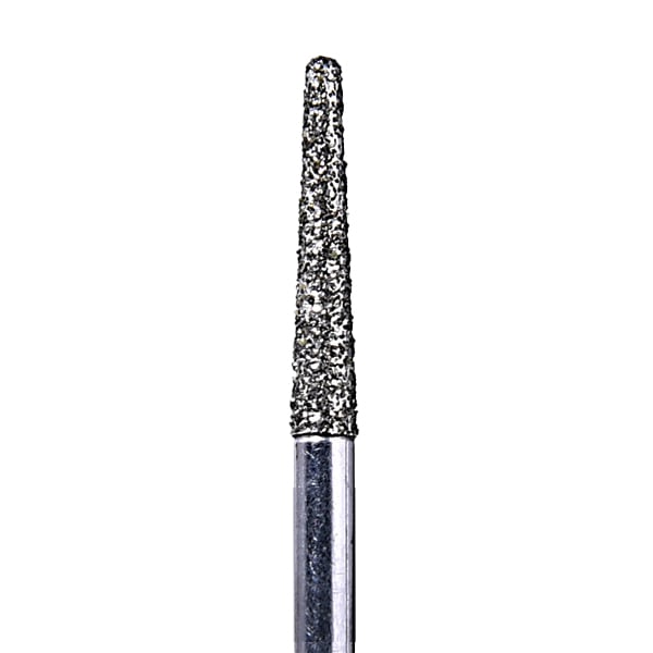House Brand FG 850.018C Round End Taper, Coarse Grit Diamond Burs, 10/Pk