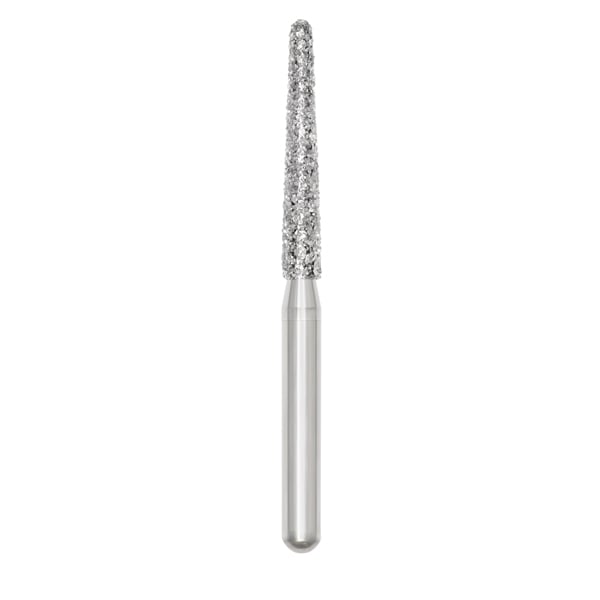 House Brand FG 850.018 Coarse Round End Taper Diamond Bur, Pack of 20