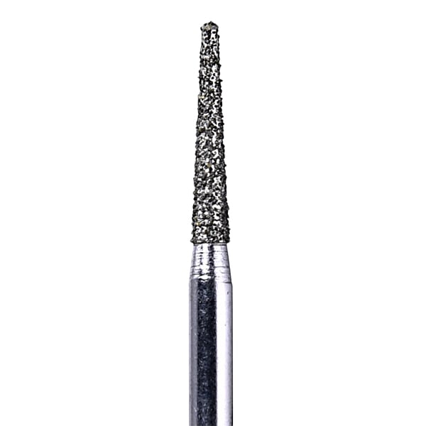 House Brand FG 856.014C Round End Taper, Coarse Grit Diamond Burs, 10/Pk