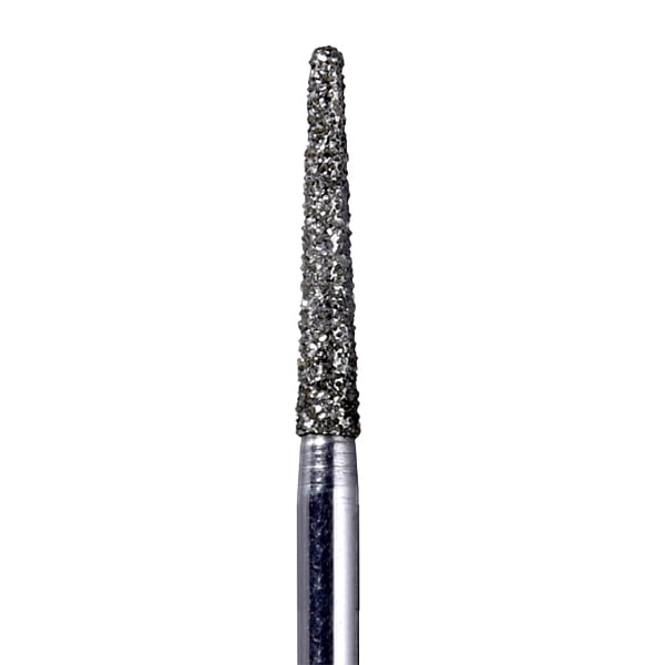 House Brand FG 856L.016SC Round End Taper Diamond Bur, Super Coarse Grit, 10/Pk